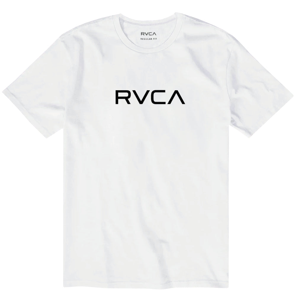 RVCA Mens Big RVCA Ss Tee White