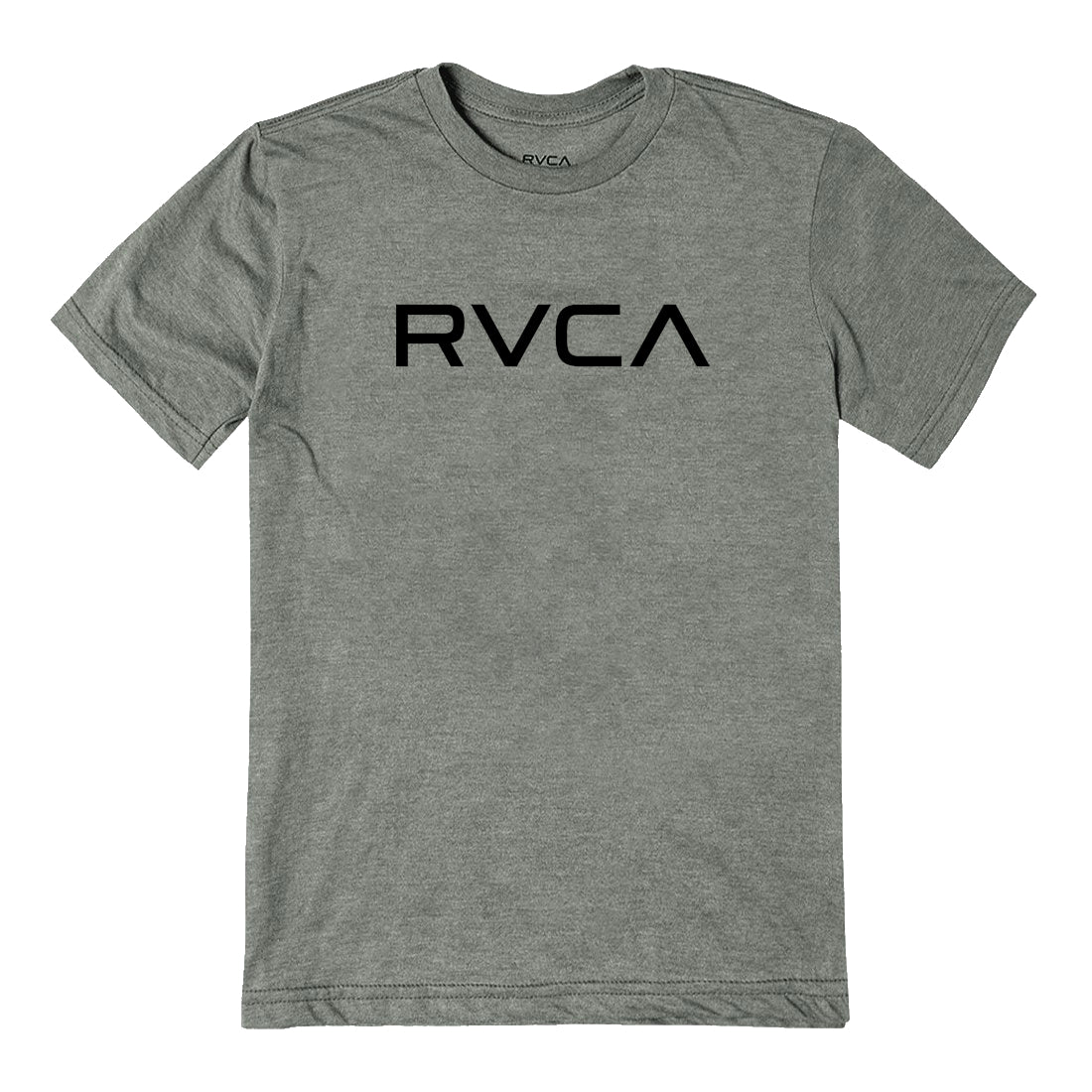 RVCA Mens Big RVCA Ss Tee Grey Noise