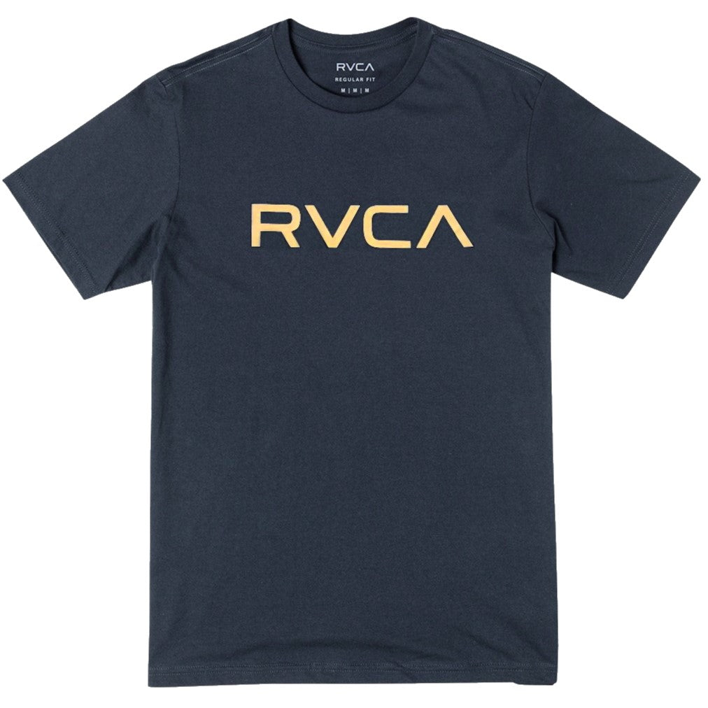 RVCA Mens Big RVCA Ss Tee Navy