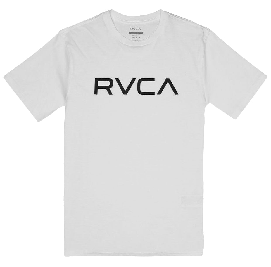 RVCA Mens Big RVCA Ss Tee White