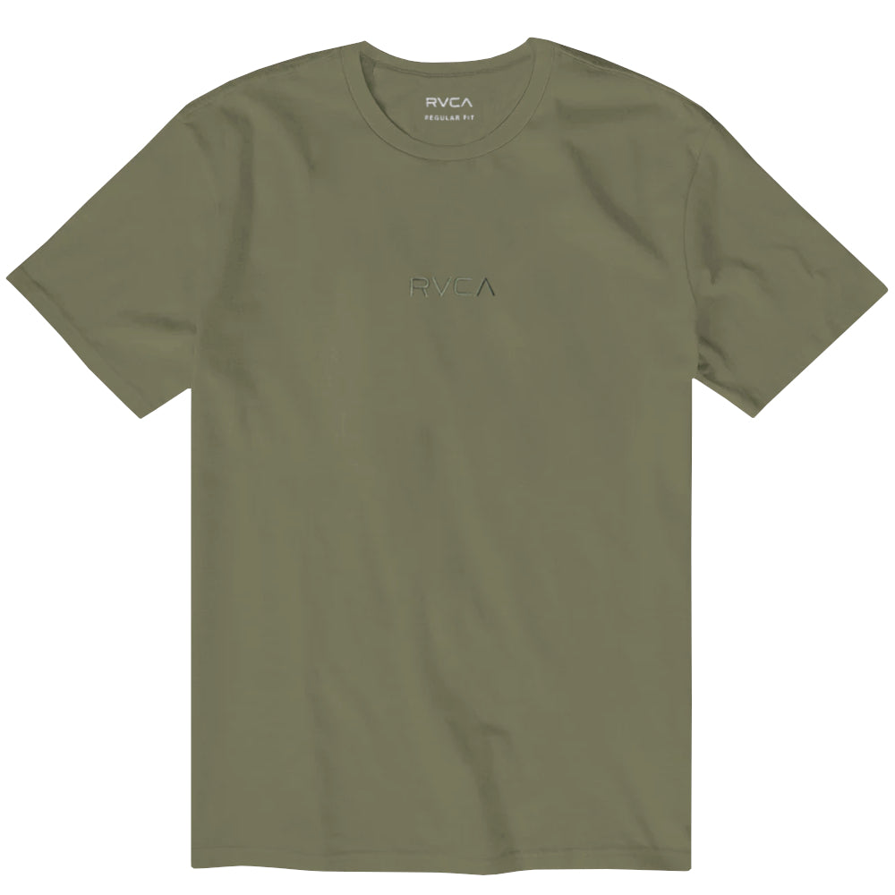 RVCA Mens Small RVCA Ss Tee Olive