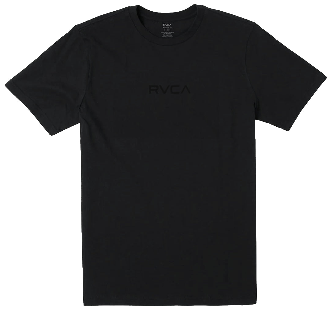 RVCA Mens Small RVCA Ss Tee Black