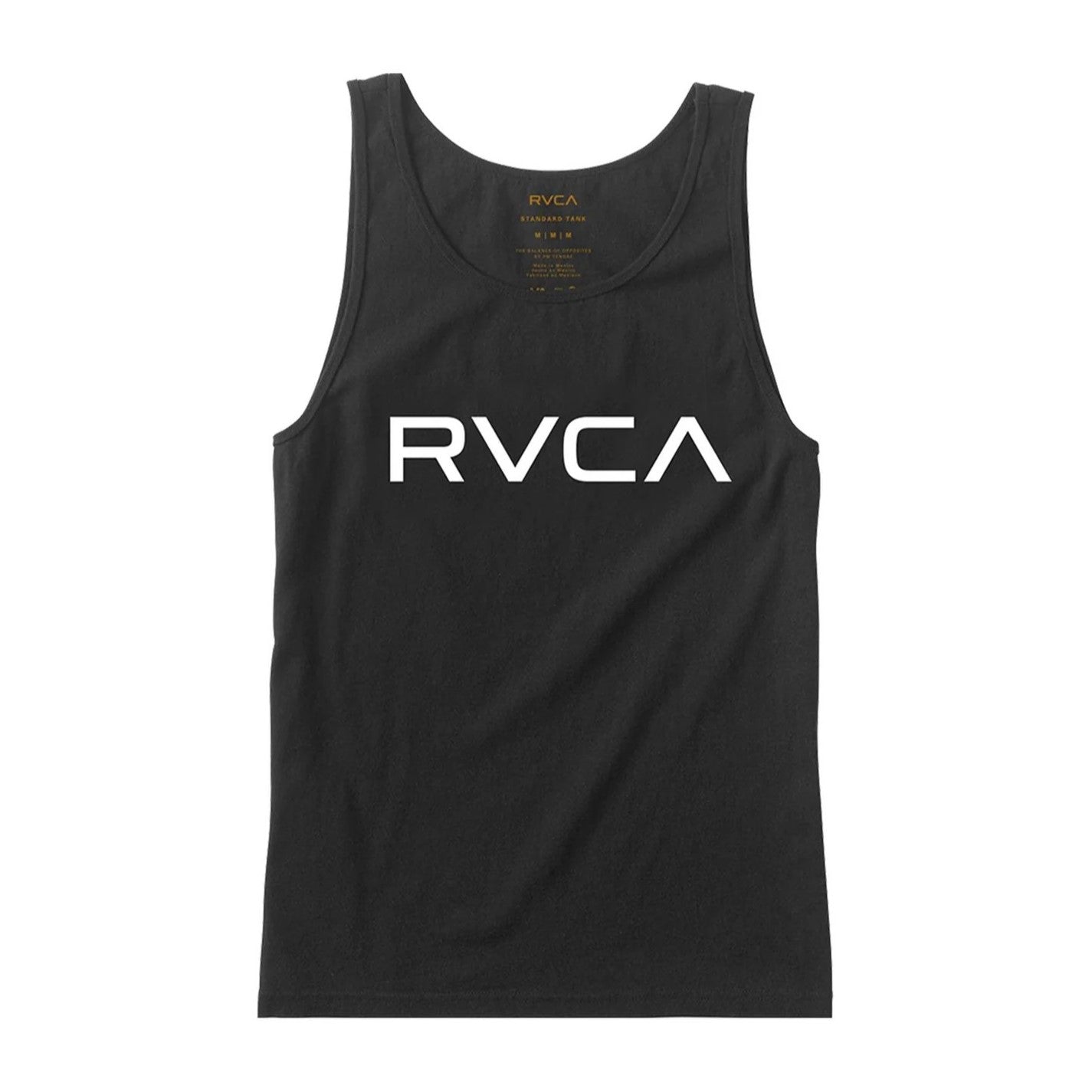 RVCA Mens Big RVCA Vest Black