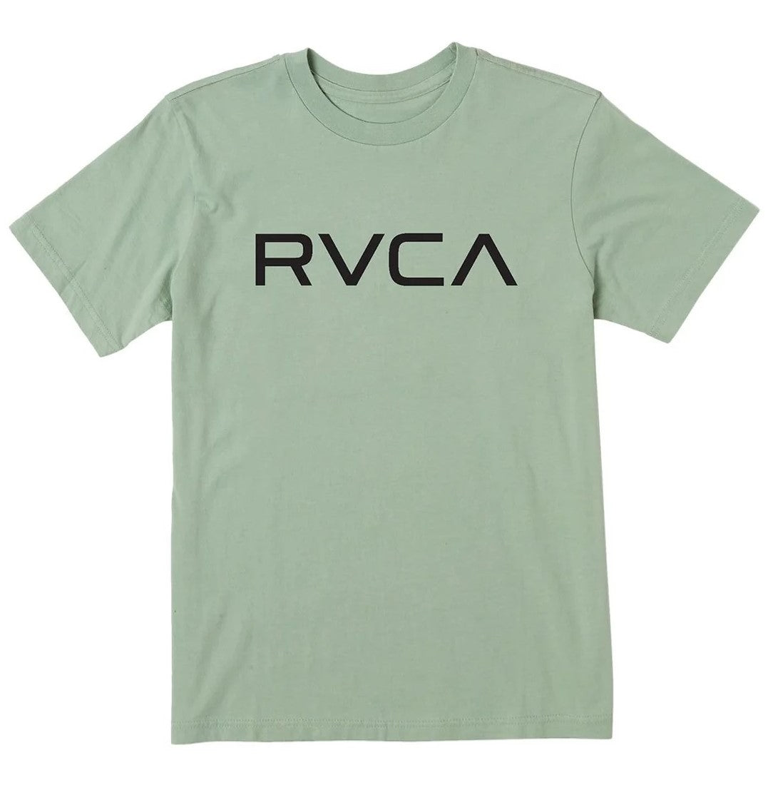 RVCA Boys Big RVCA Ss Tee Granite Green