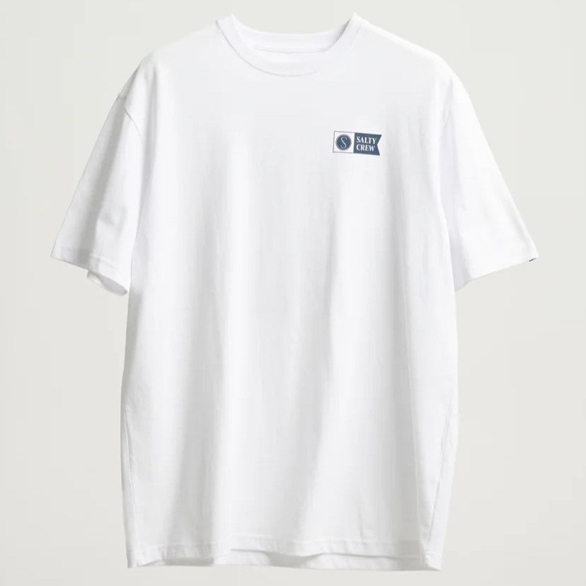 Salty Crew Mens Tailgate Ss Tee White