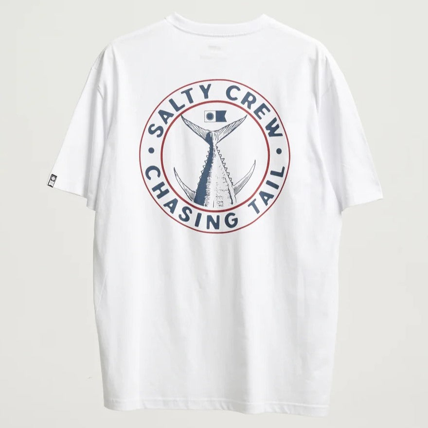 Salty Crew Mens Tailgate Ss Tee White