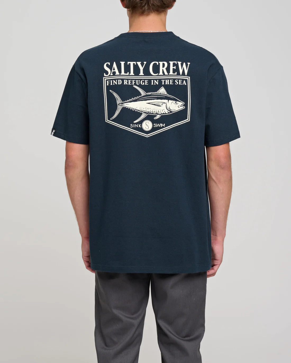 Salty Crew Mens Angler Standard Ss Tee