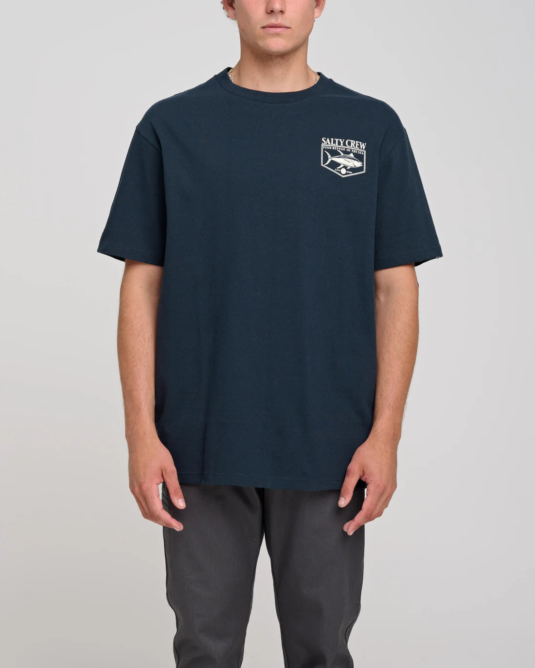 Salty Crew Mens Angler Standard Ss Tee