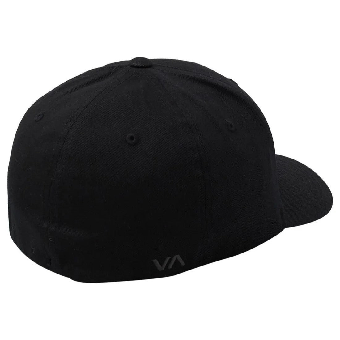 RVCA Mens Flexfit Hat Black