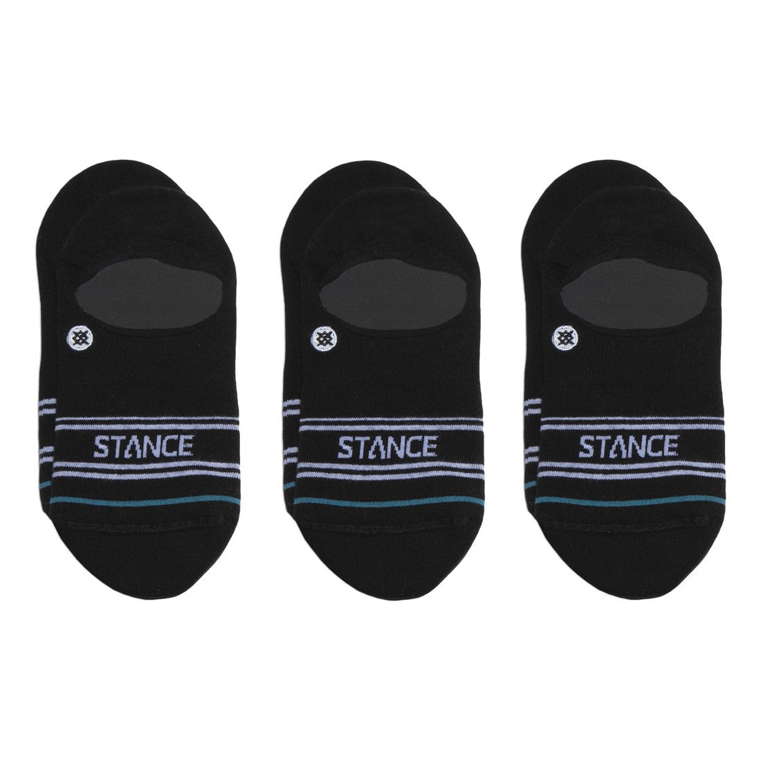 Stance Unisex Basic 3 Pack No Show Black