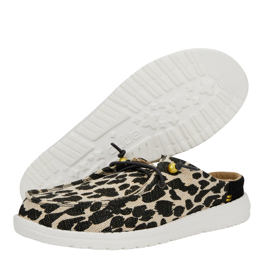 Hey Dude Womens Wendy Slip On Classic Leopard