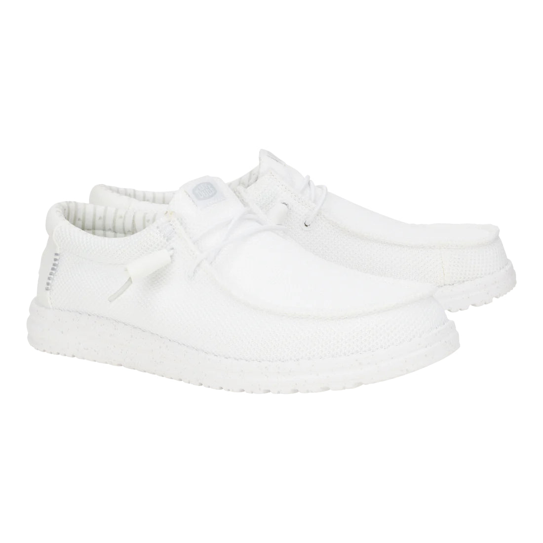 Hey Dude Mens Wally Stretch Sox White