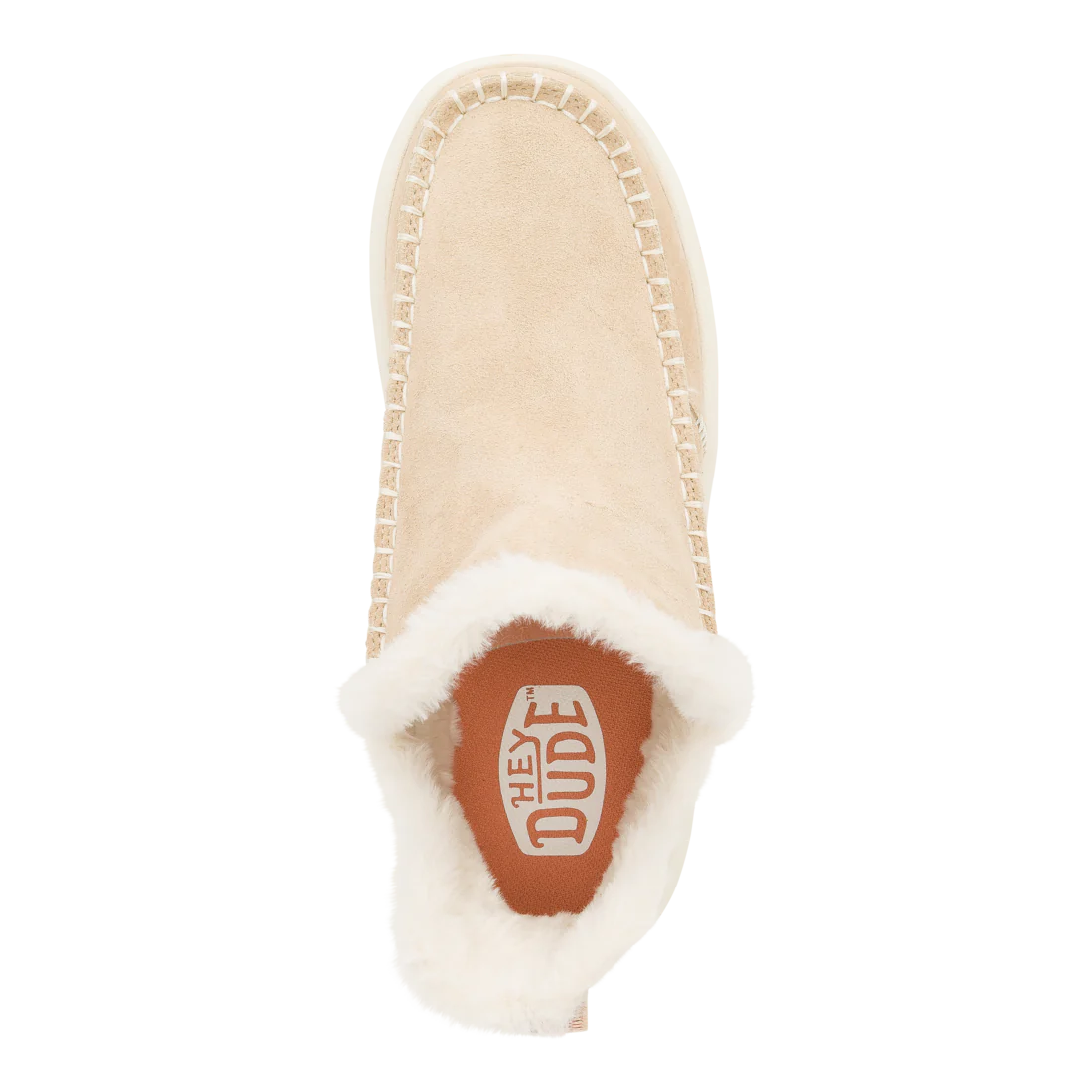 Hey Dude Womens Camden Suede Tan