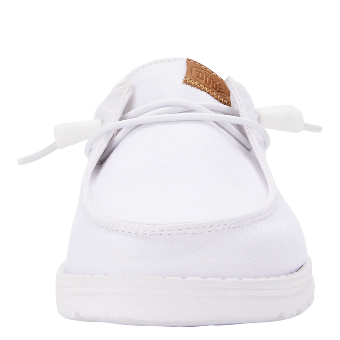 Hey Dude Womens Wendy Stretch Canvas White