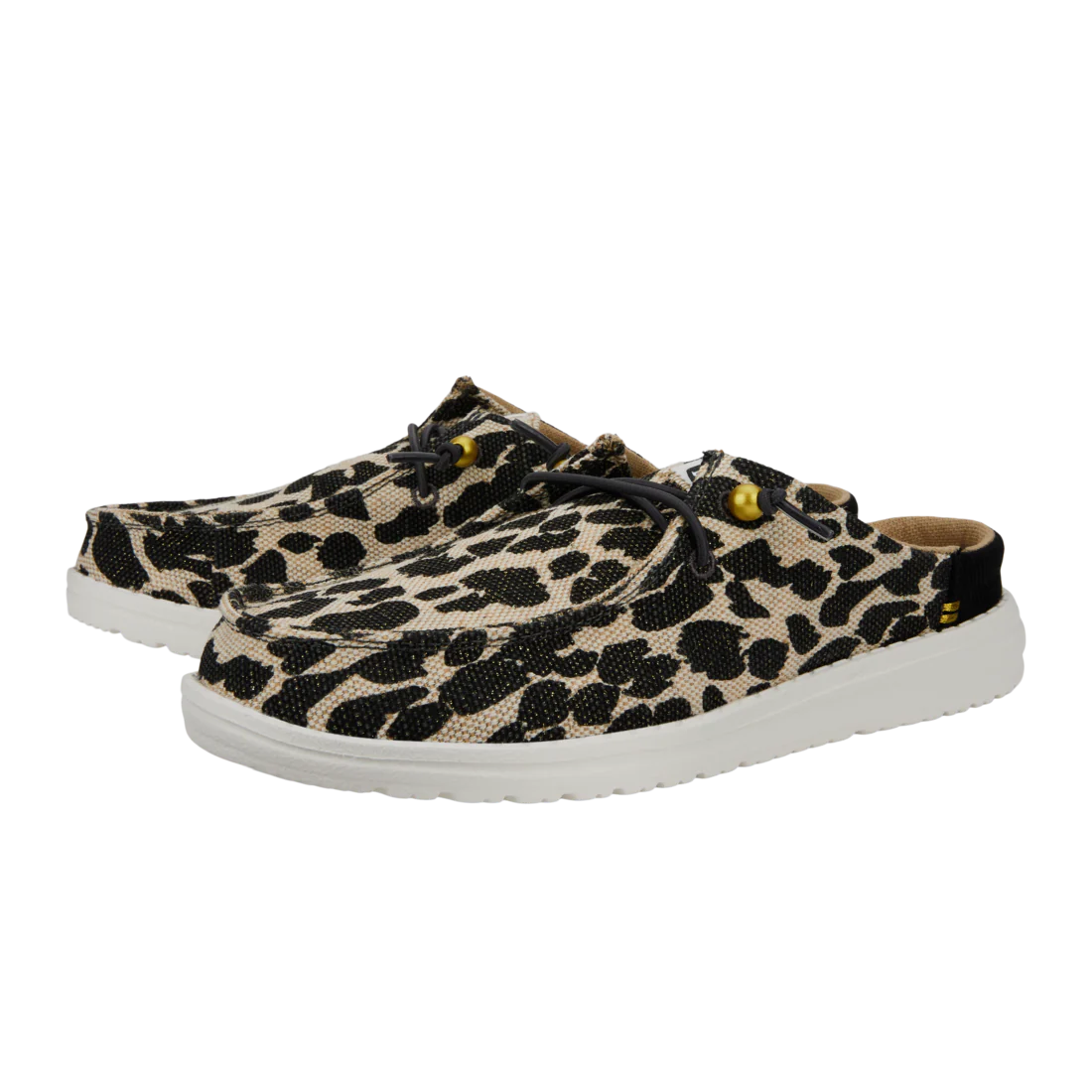 Hey Dude Womens Wendy Slip On Classic Leopard