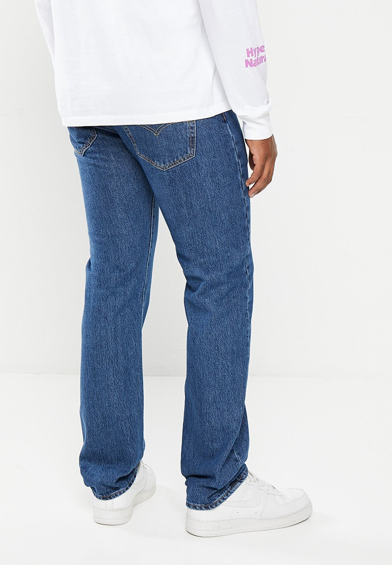 Levis Unisex 501 Original Denim Medium Stone Wash