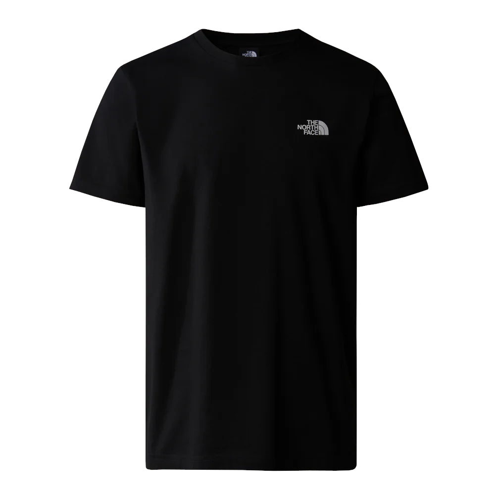 North Face Mens Simple Dome Ss Tee Black