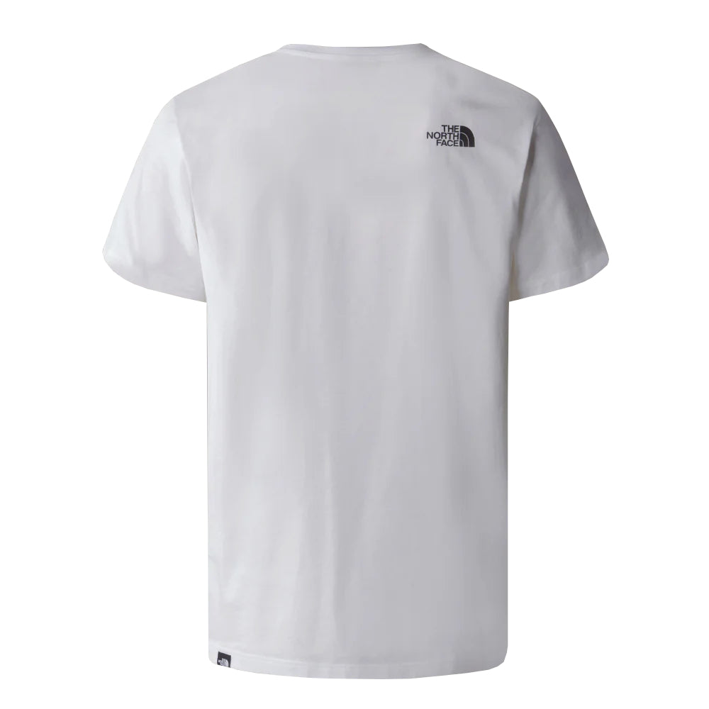 North Face Mens Simple Dome Ss Tee White