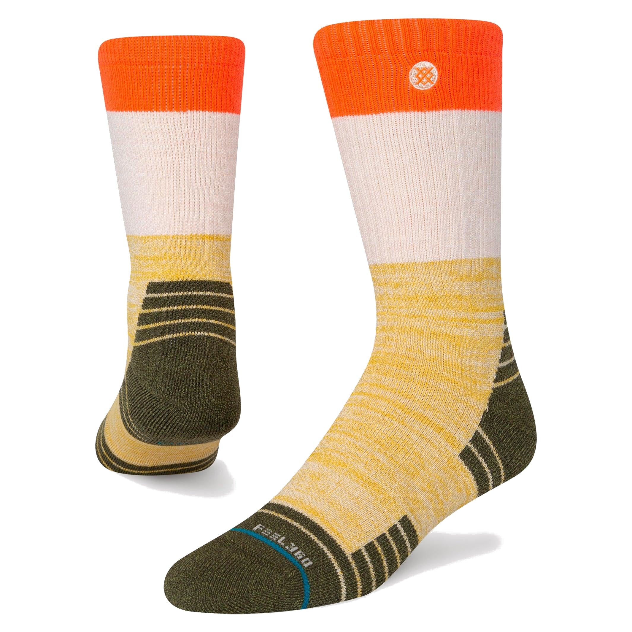 Stance Unisex Attribute Hike Socks Off White