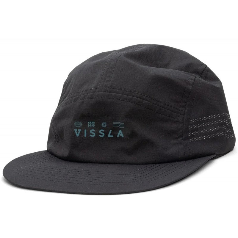 Vissla Glyphs Comp Lite Performance Eco Hat Black